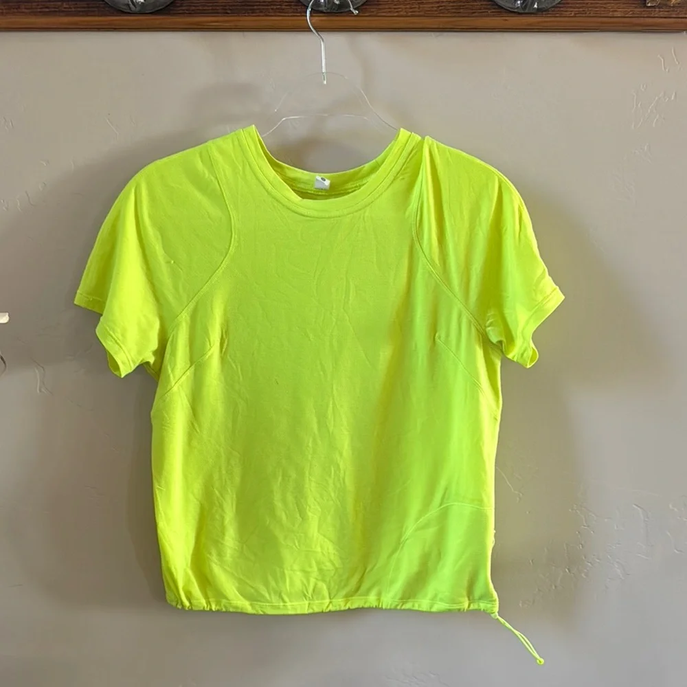 Lululemon Neon Yellow T-Shirt